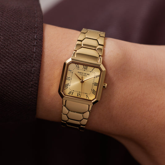 Orologio square ladies watch gold coloured - Parte di Me