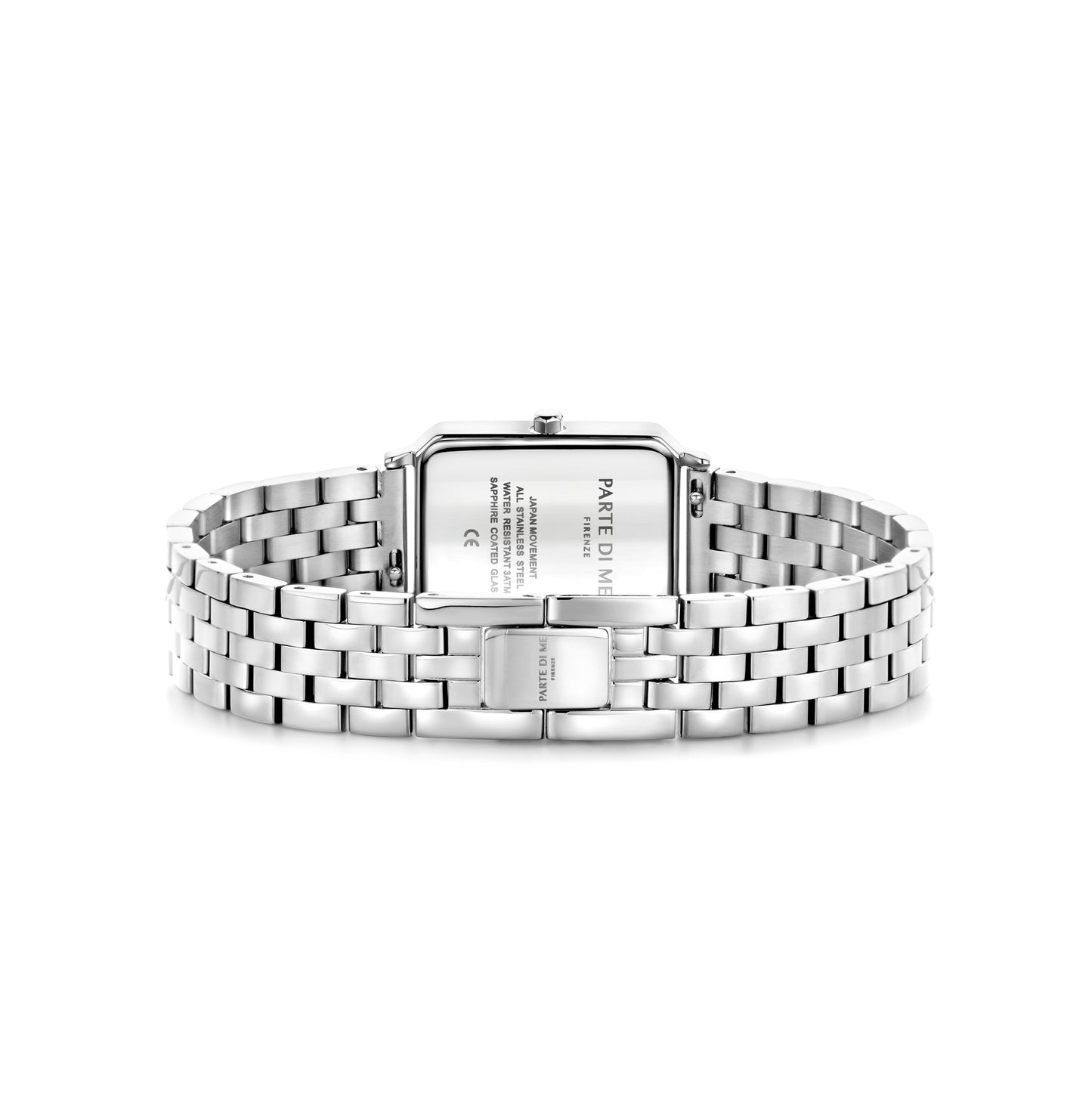 Orologio rectangular ladies watch silver coloured - Parte di Me