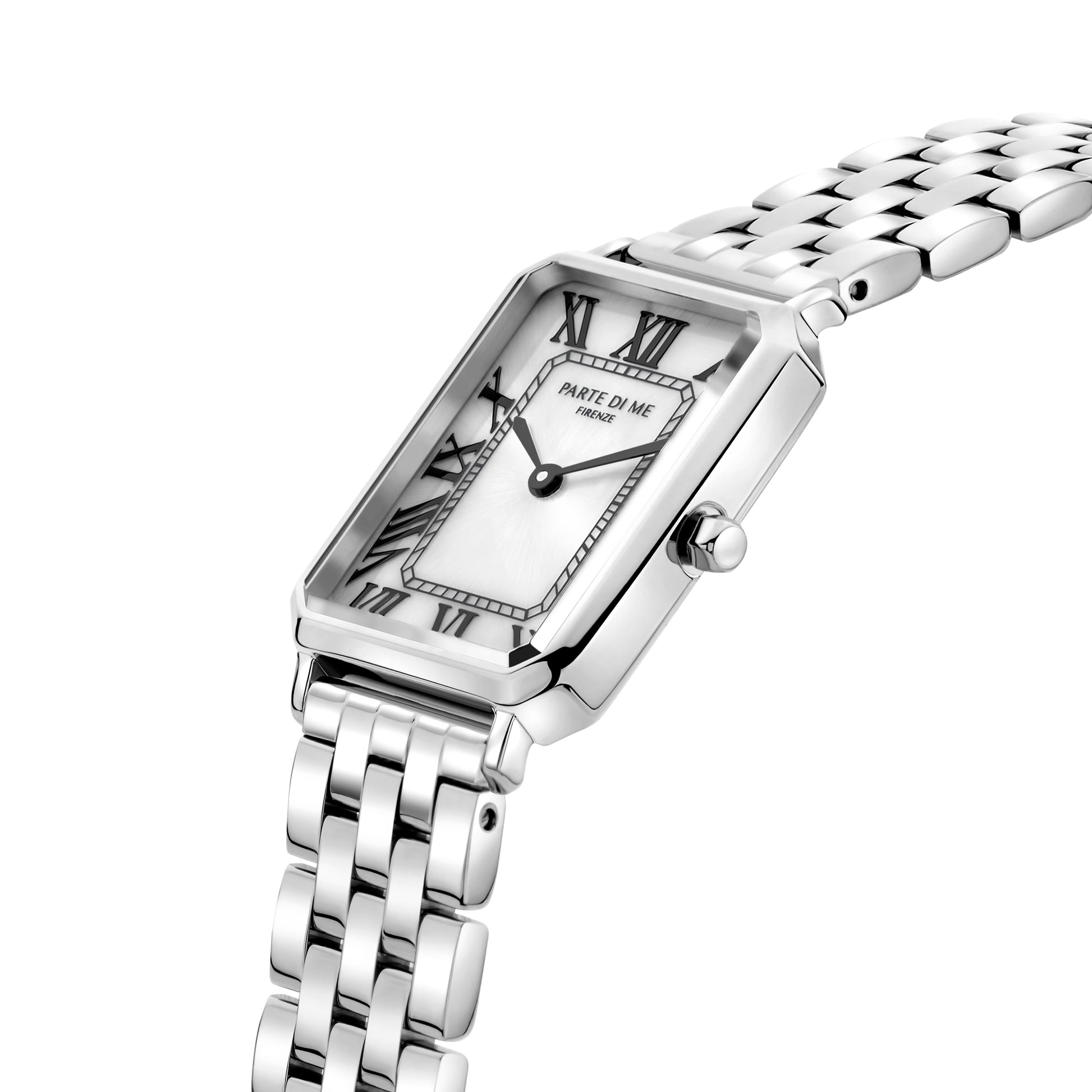 Orologio rectangular ladies watch silver coloured - Parte di Me