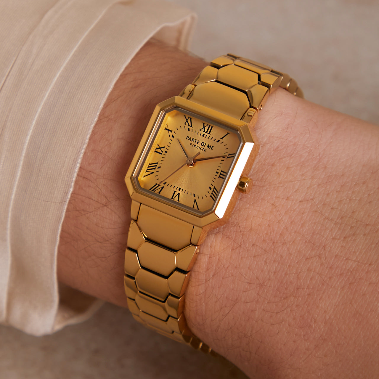 Orologio square ladies watch gold coloured - Parte di Me