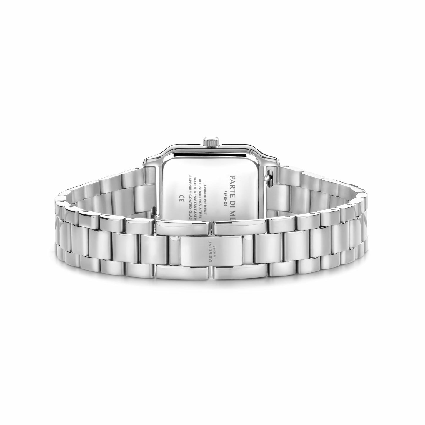 Orologio rectangular ladies watch silver coloured - Parte di Me