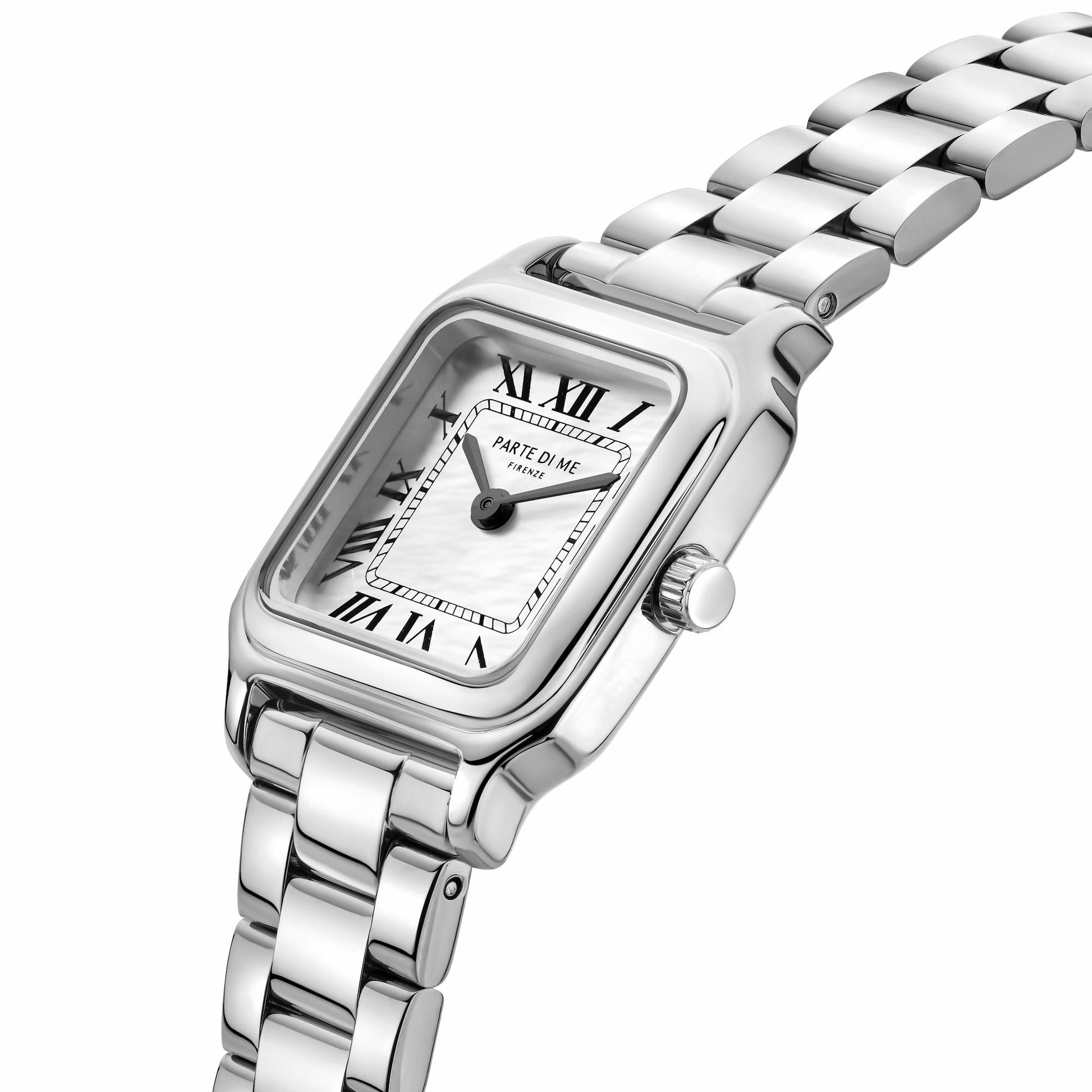 Orologio rectangular ladies watch silver coloured - Parte di Me