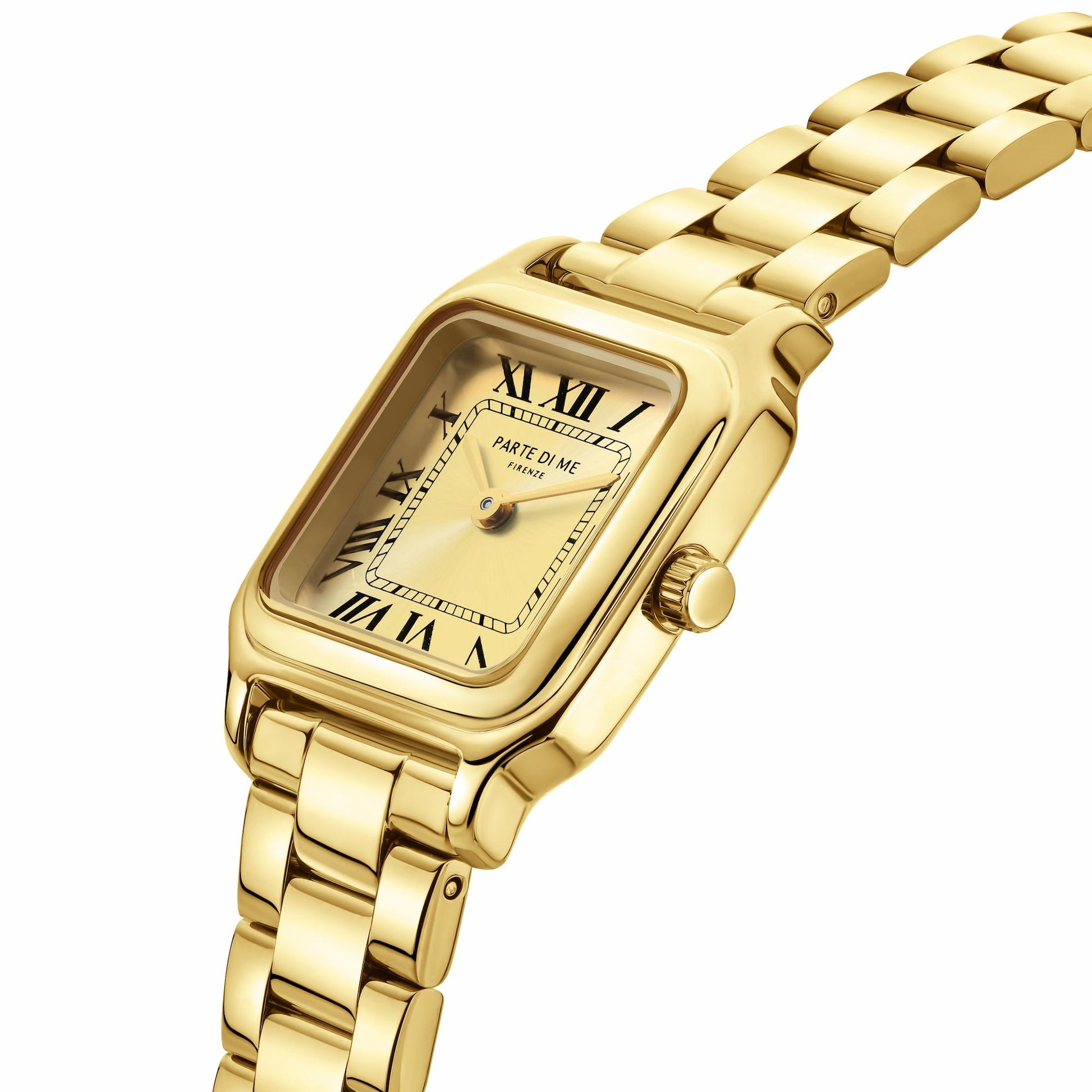 Orologio rectangular ladies watch gold coloured - Parte di Me