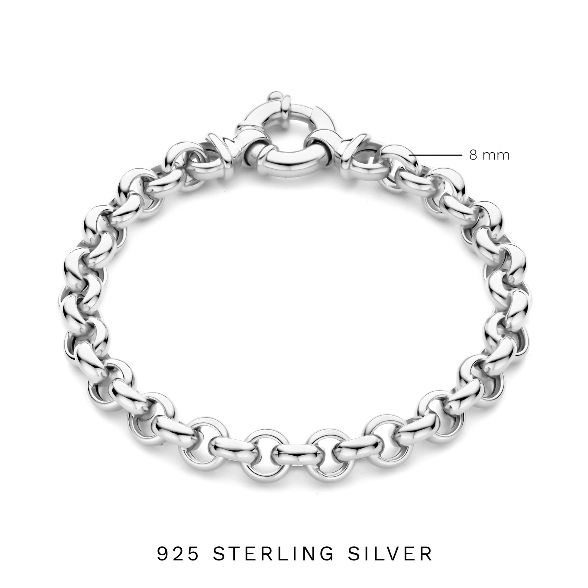 Bibbiena Poppi Lucy 925 sterling silver link bracelet - Parte di Me