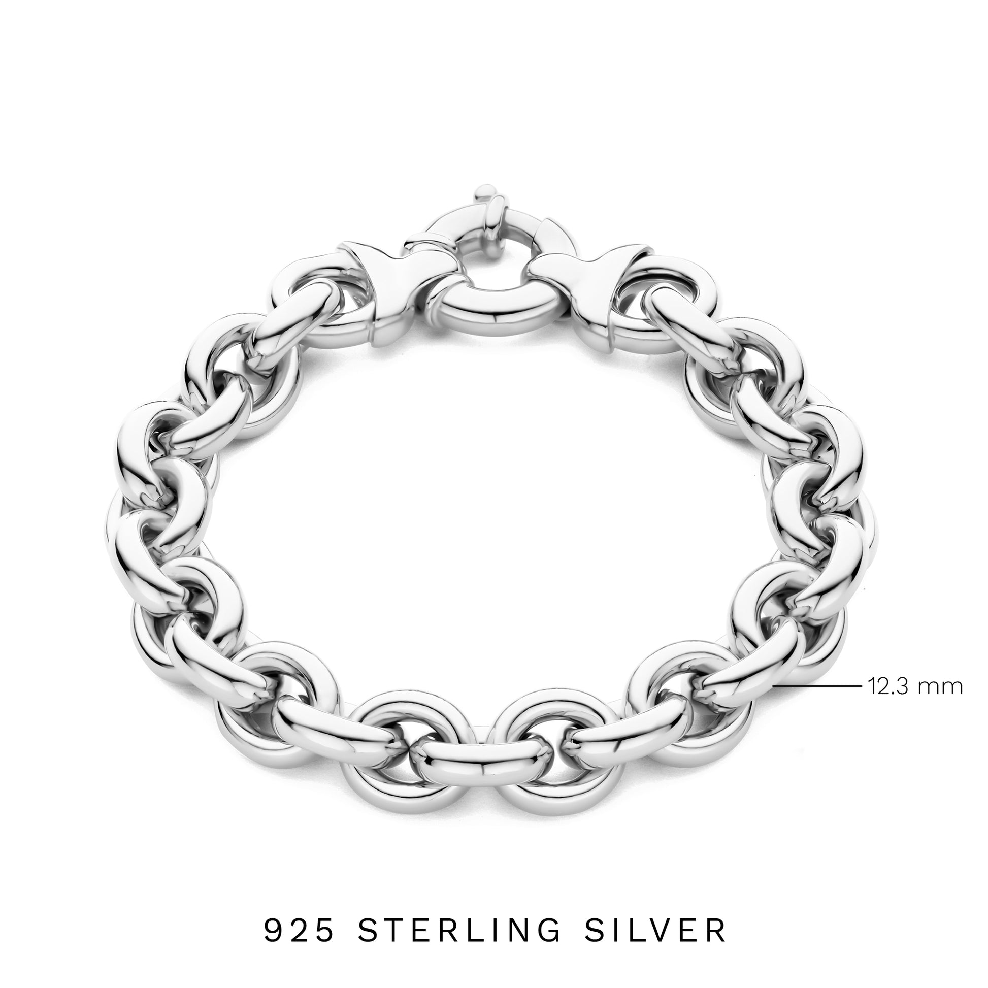 Bibbiena Poppi Tara 925 sterling silver link bracelet - Parte di Me