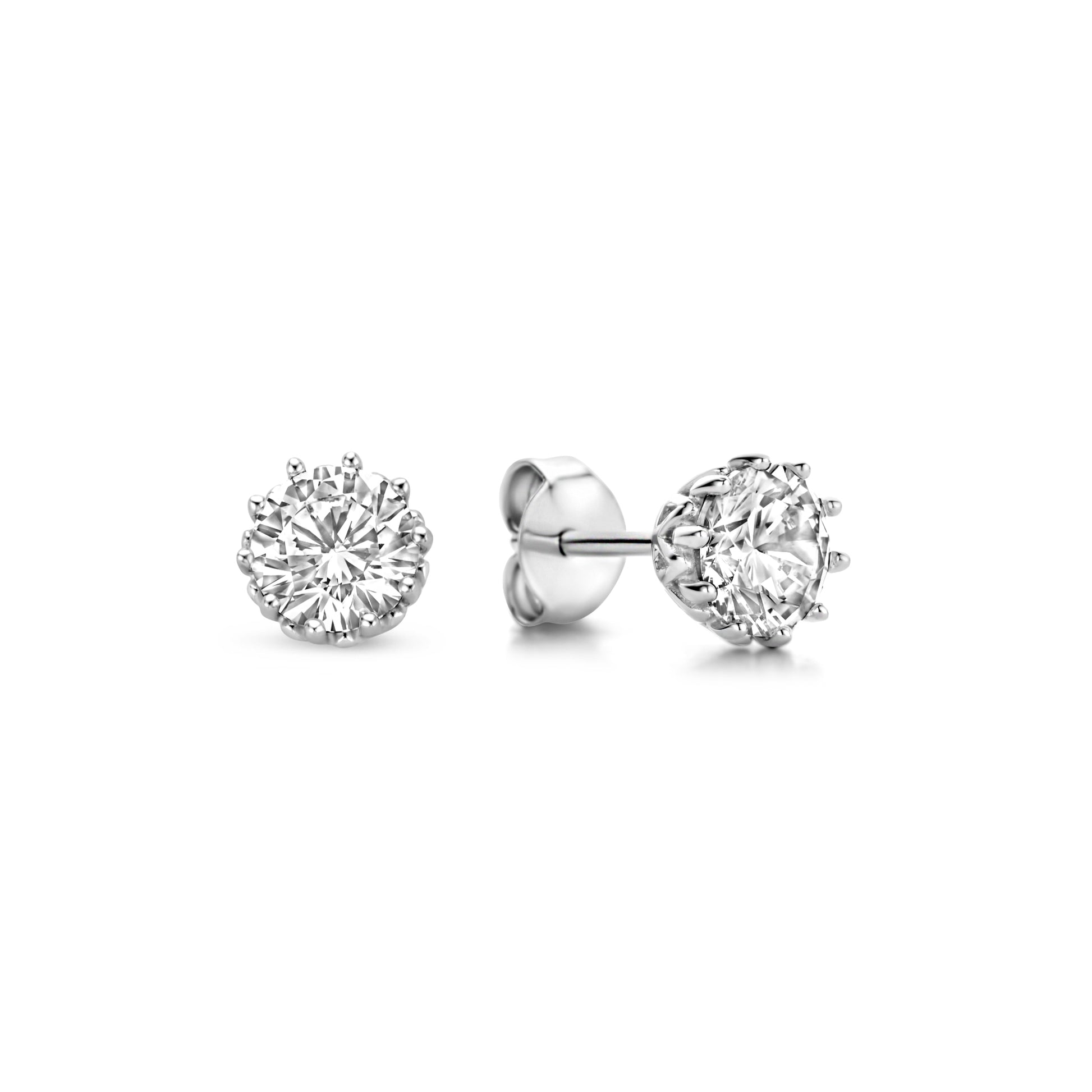 Sorprendimi 925 sterling silver earrings set with zirconia stones - Parte di Me