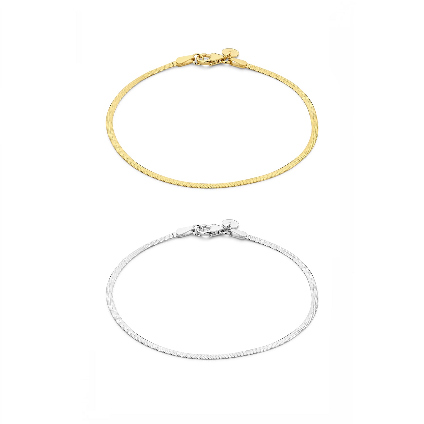 Sorprendimi 925 sterling silver and gold plated bracelet giftset - Parte di Me