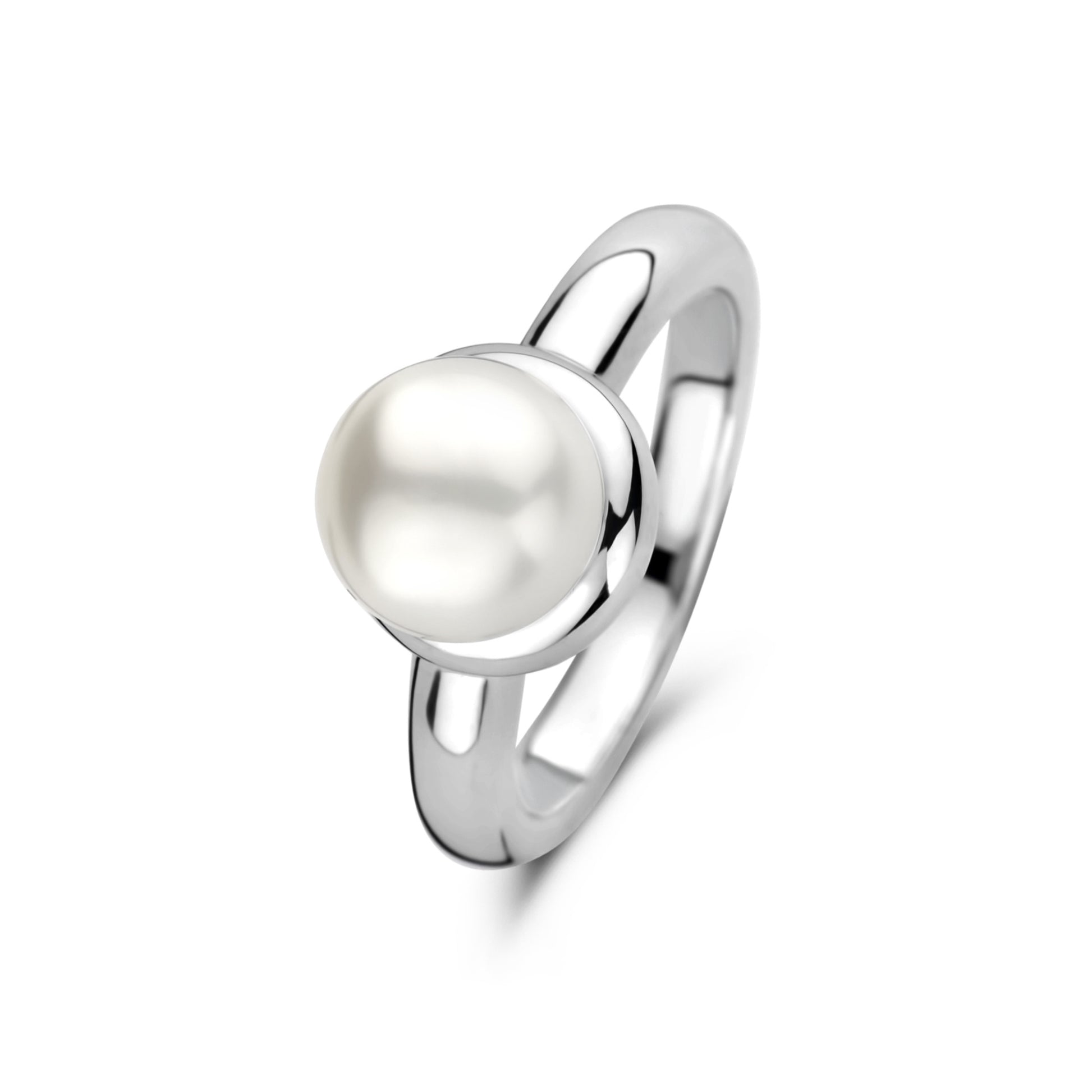 Brioso Cortona Bella 925 sterling silver ring with freshwater pearl - Parte di Me