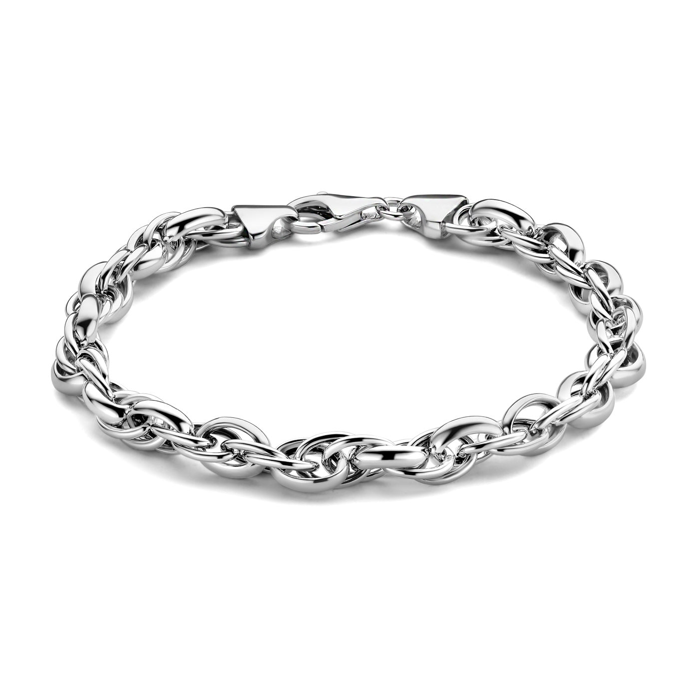 Bibbiena Poppi San Fedele 925 sterling silver link bracelet - Parte di Me