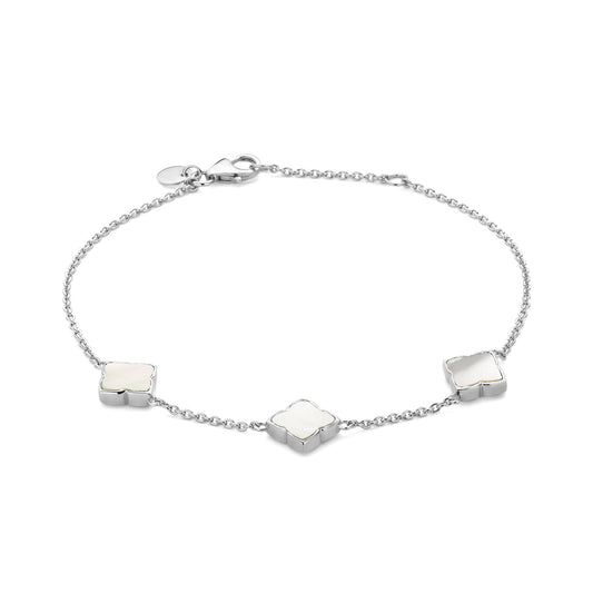 Brioso Cortona Dara 925 sterling silver bracelet with mother of pearl