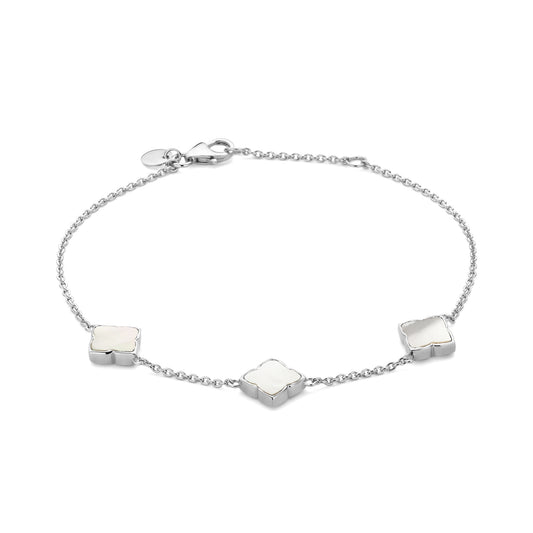 Brioso Cortona Dara 925 Sterling Silber Armband mit Perlmutt