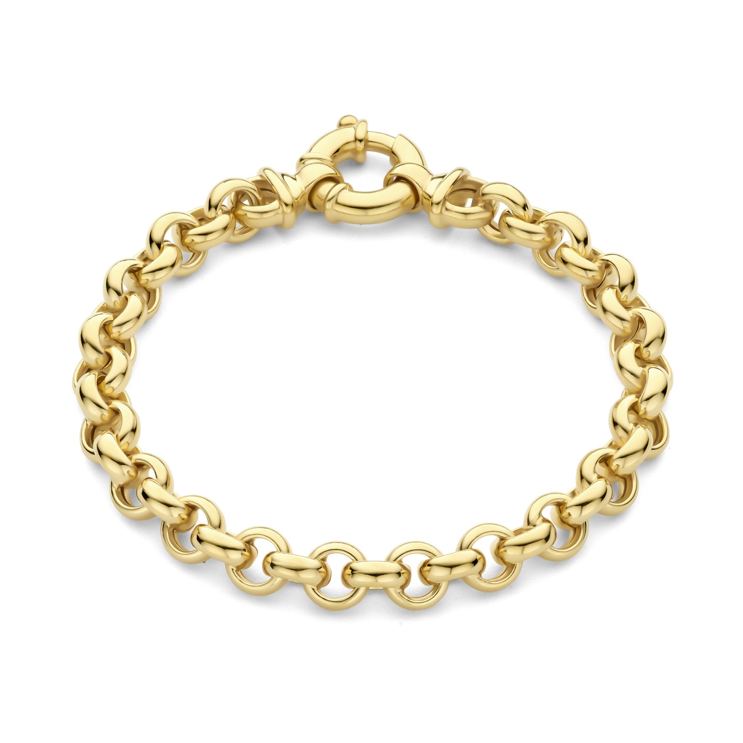 Bibbiena Poppi Lucy 925 sterling silver gold plated link bracelet - Parte di Me