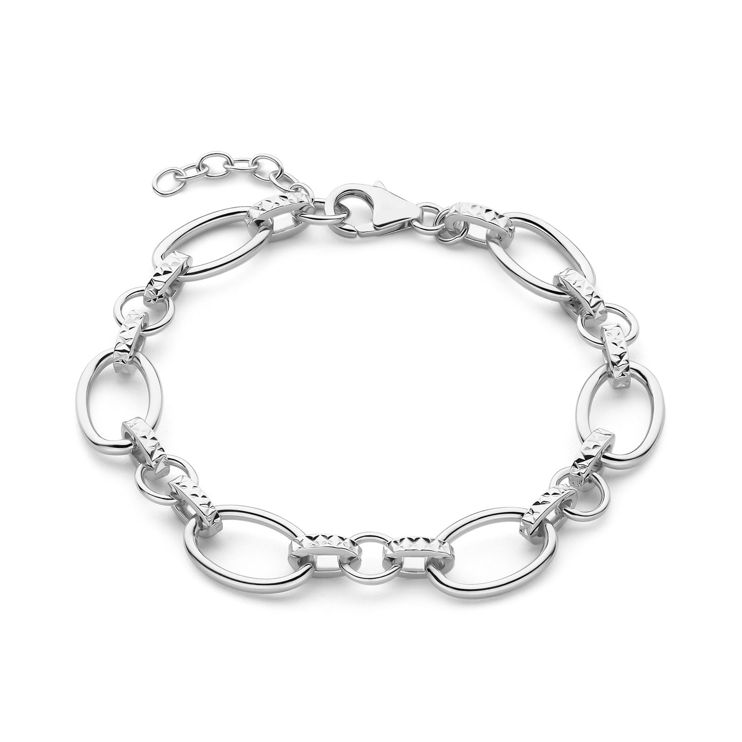 Bibbiena Poppi Clara 925 sterling silver link bracelet - Parte di Me