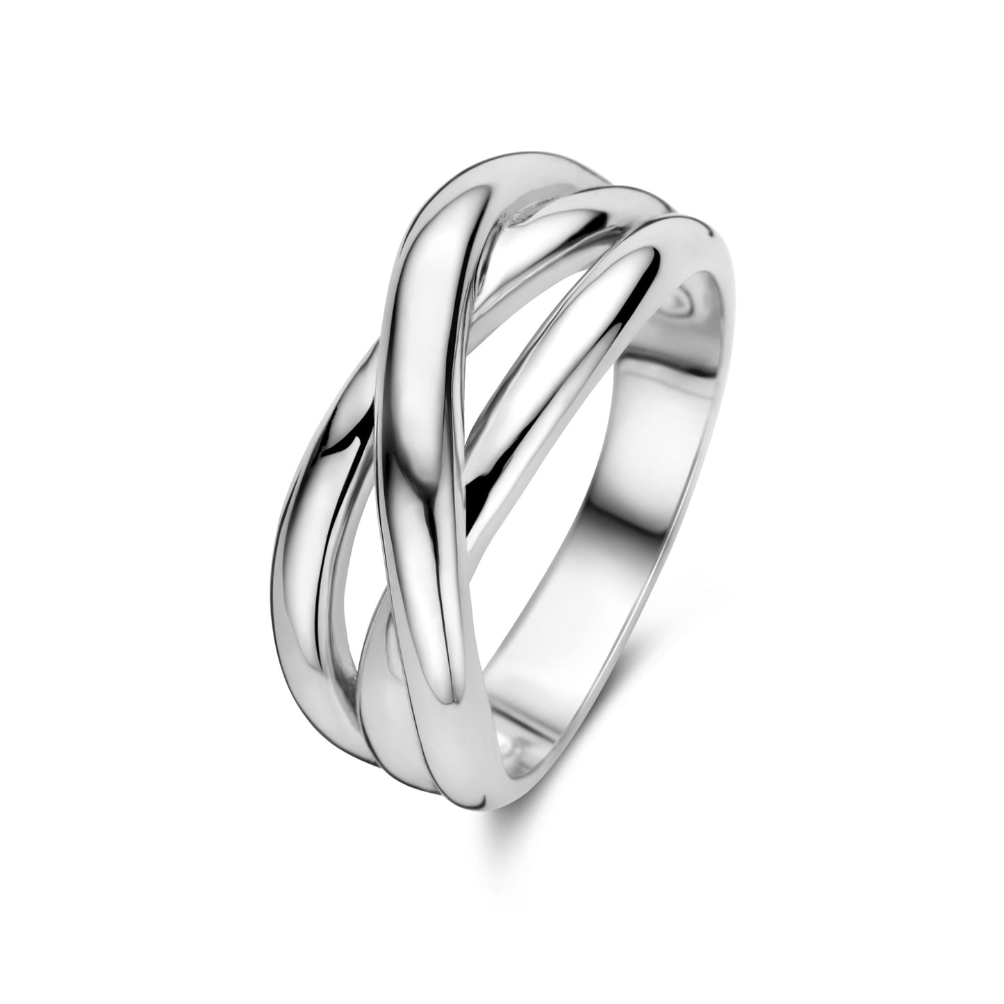 Bibbiena Poppi Casentino 925 Sterling Silber Trinity Ring