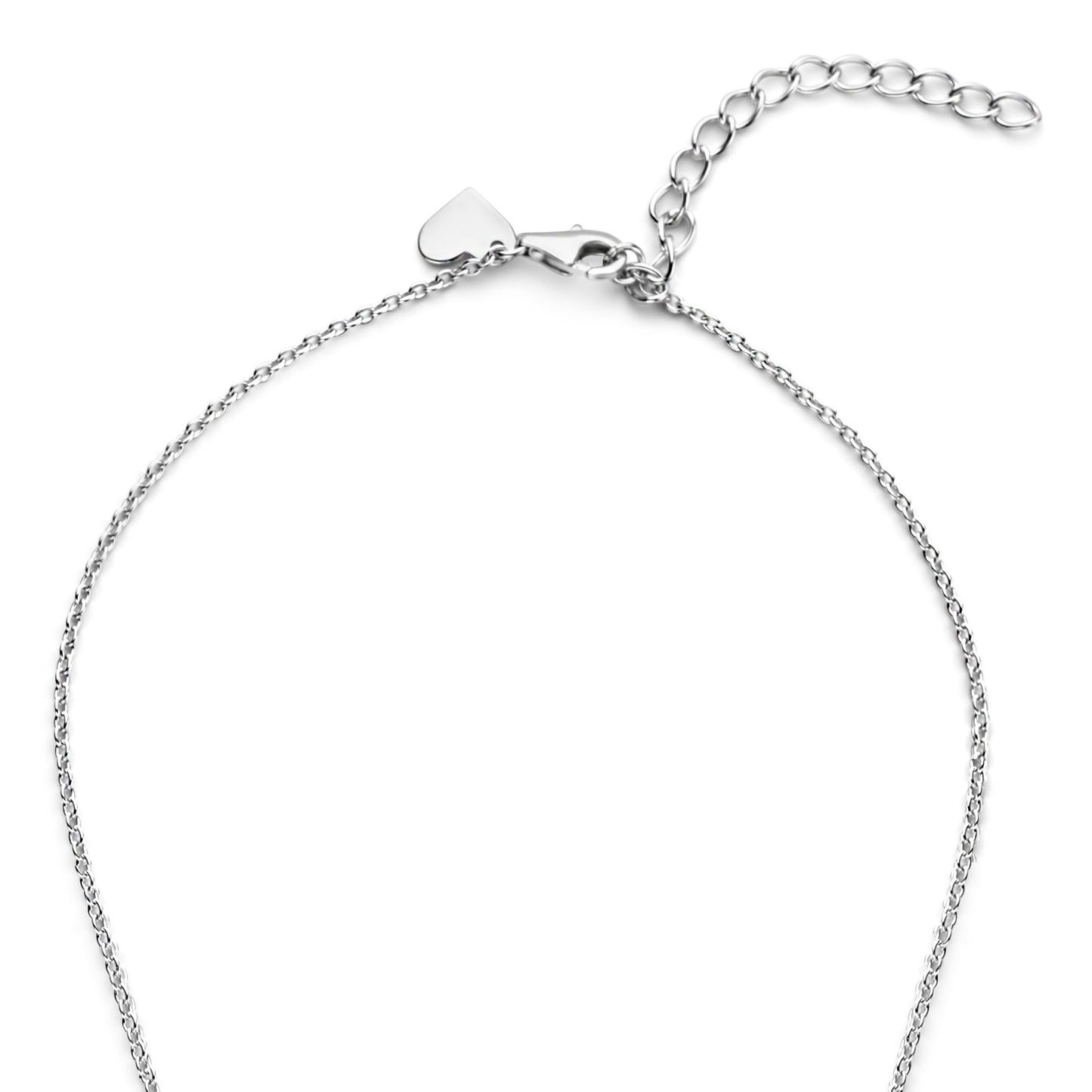 Sorprendimi 925 sterling silver necklace and bracelet gift set with zirconia stone - Parte di Me