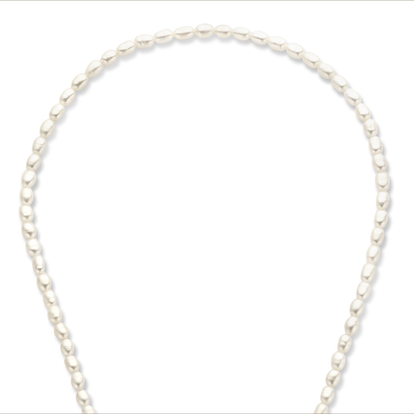 Brioso Cortona Bella 925 sterling silver gold plated pearl necklace with 14 karat gold plating - Parte di Me