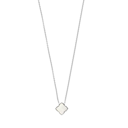 Brioso Cortona Dara 925 sterling silver necklace with mother of pearl