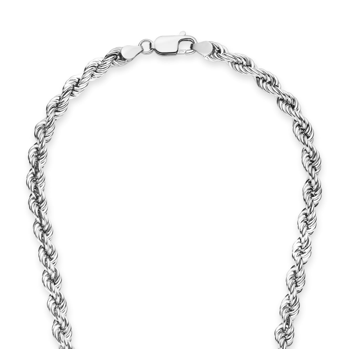 Bibbiena Poppi Viviana 925 sterling zilveren ketting met twist