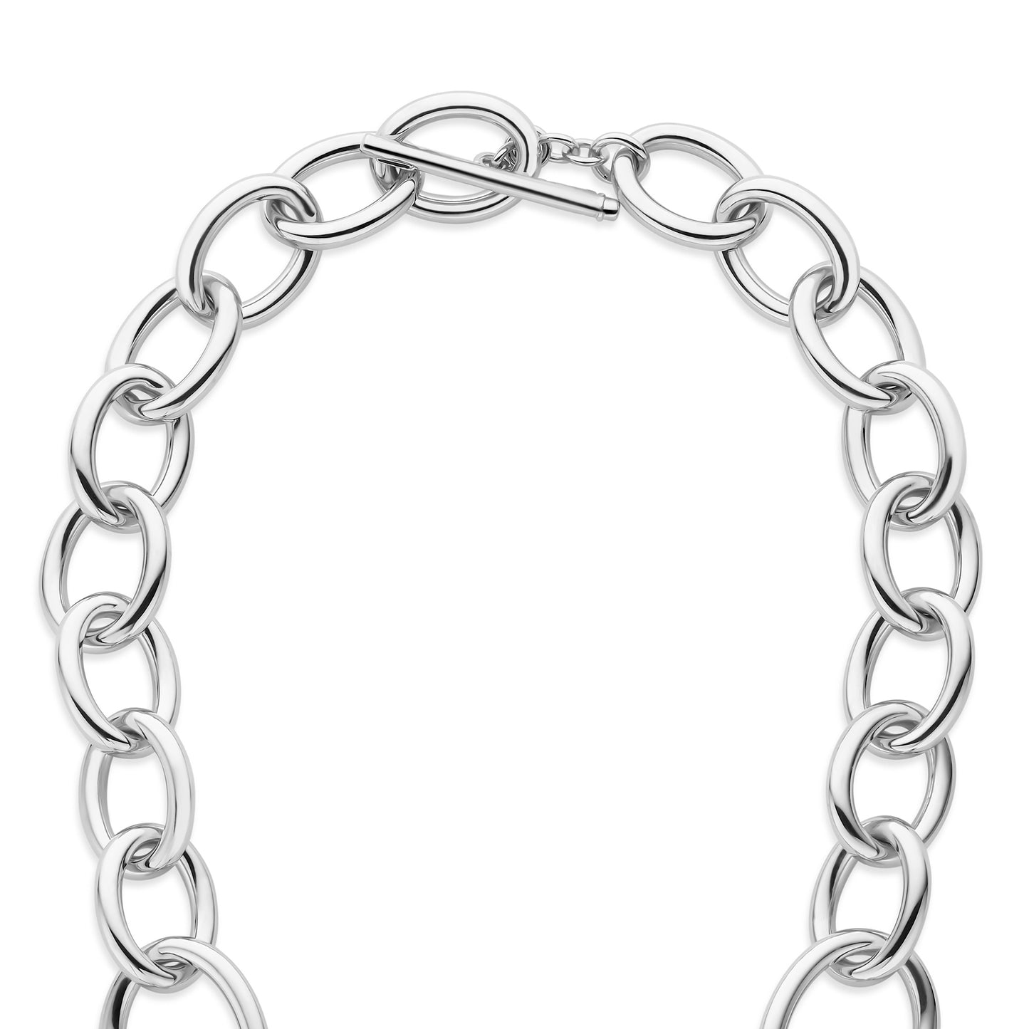 Bibbiena Poppi Adriane te 925 sterling silver link necklace - Parte di Me