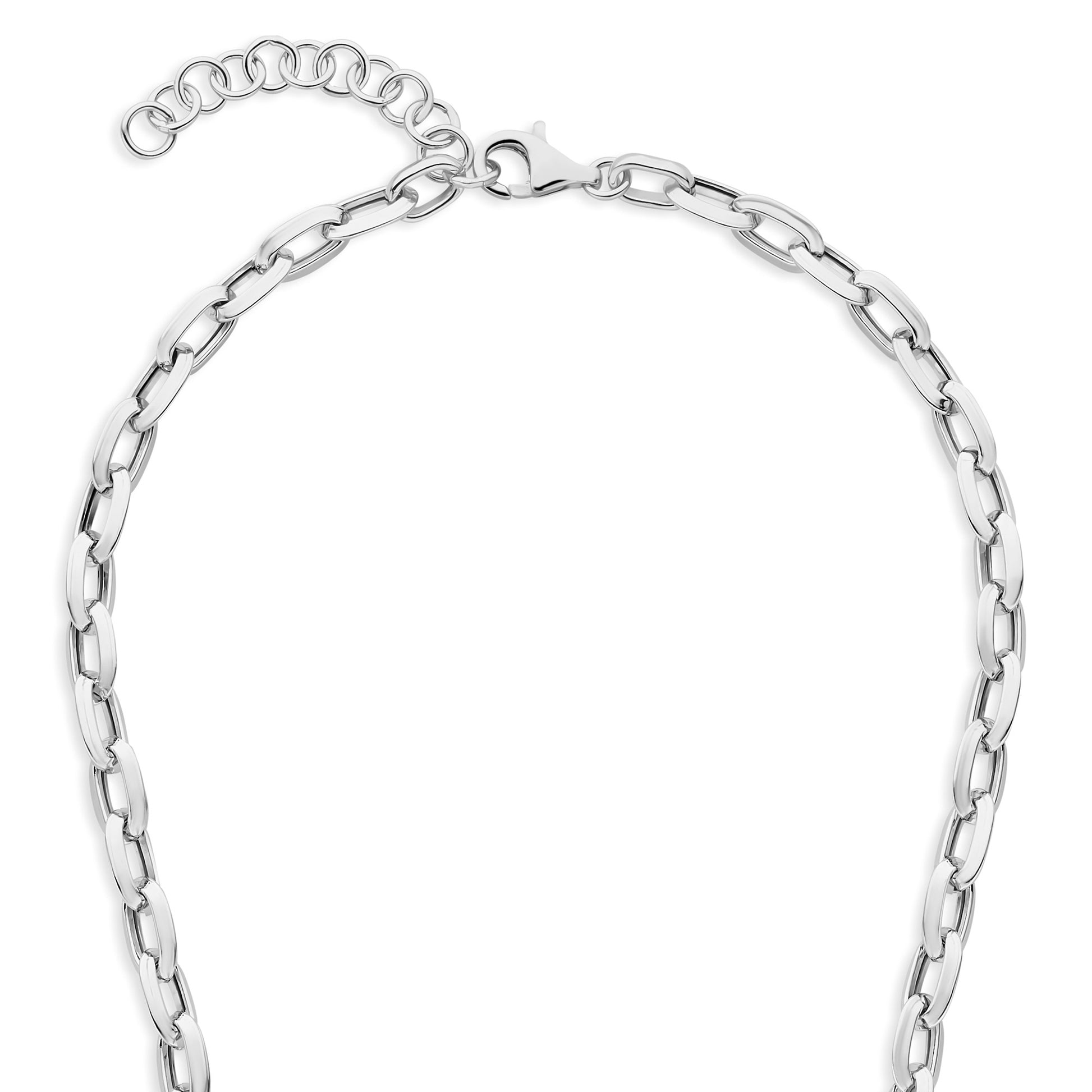 Bibbiena Poppi Lucia 925 sterling silver link necklace - Parte di Me