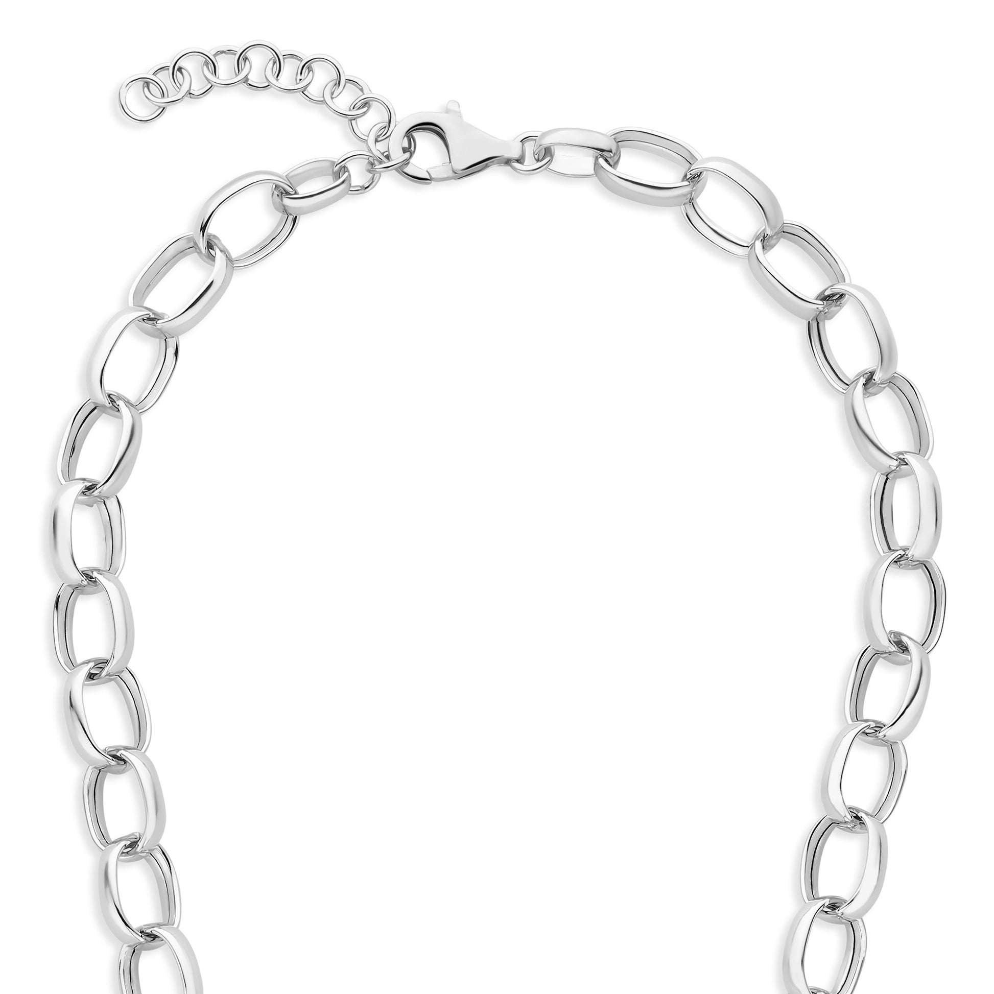 Bibbiena Poppi Acadia 925 sterling silver link necklace - Parte di Me