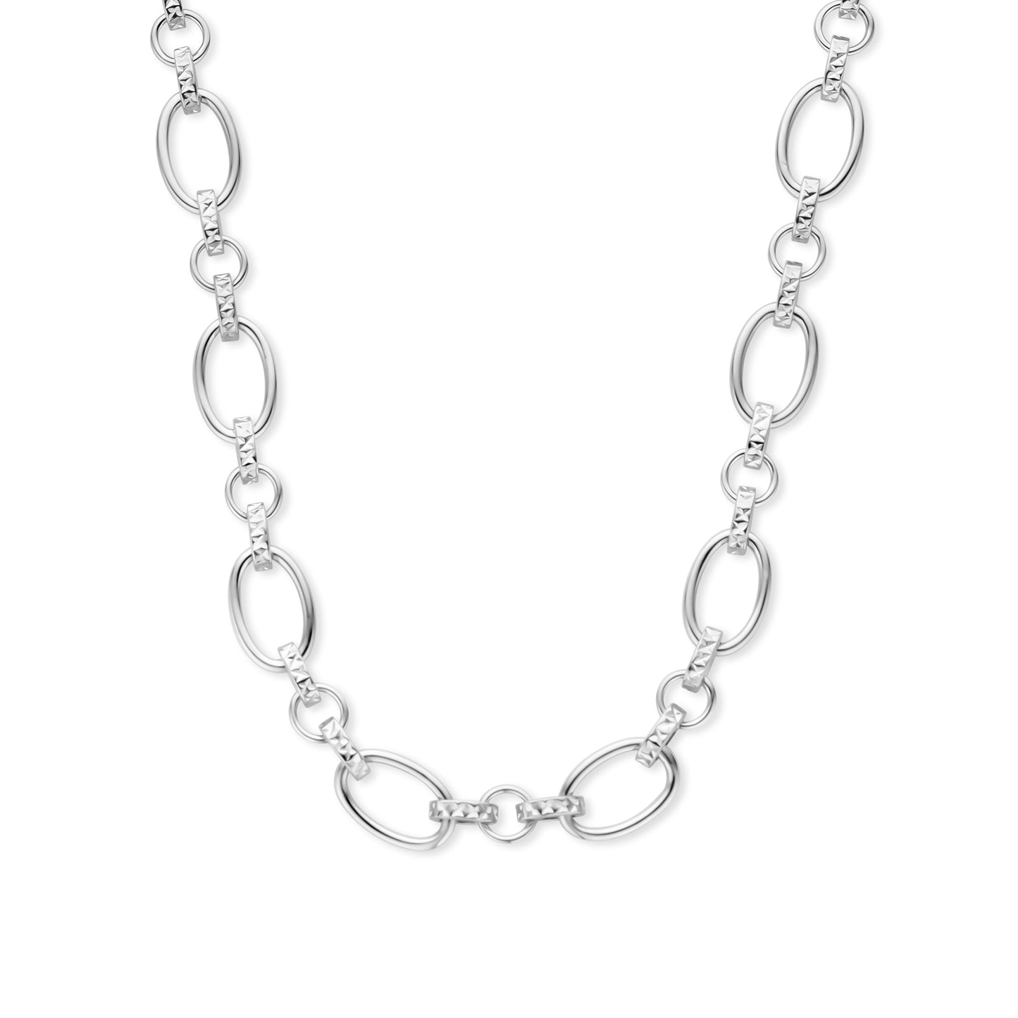 Bibbiena Poppi Clara te 925 sterling silver link necklace - Parte di Me