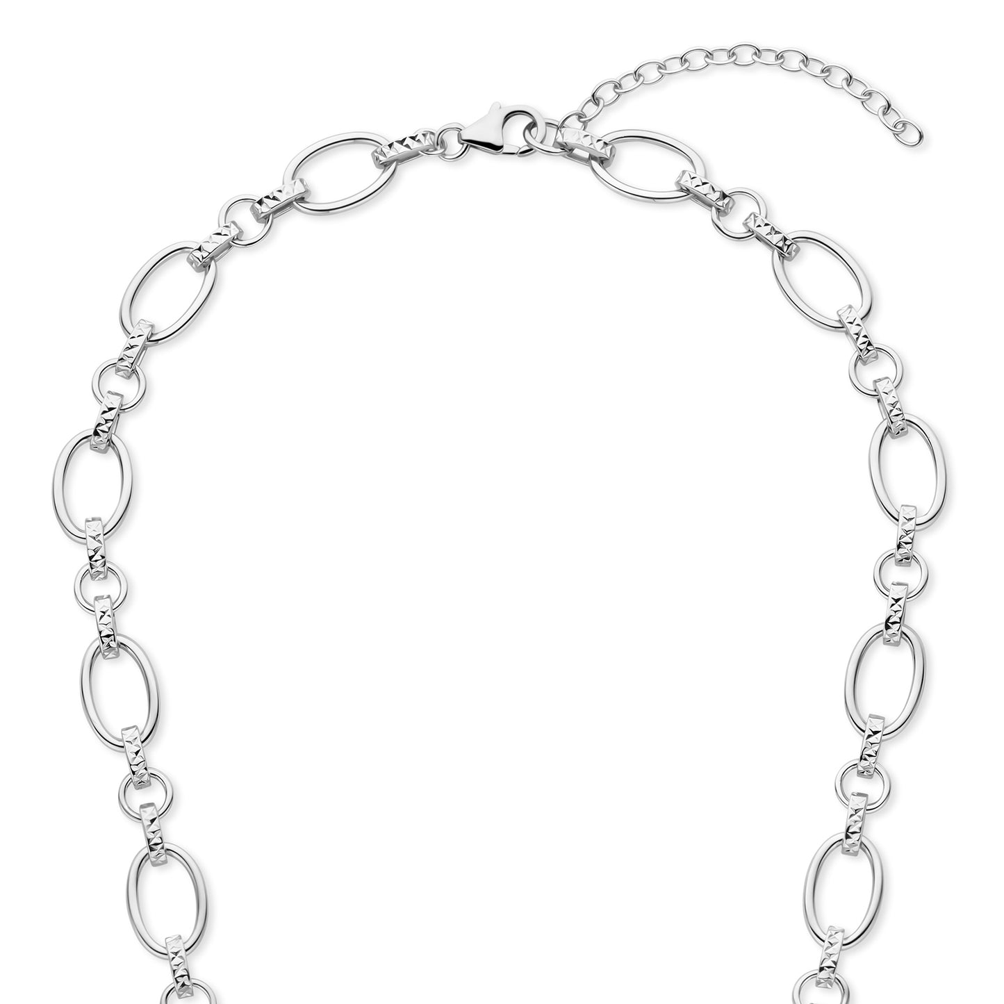 Bibbiena Poppi Clara te 925 sterling silver link necklace - Parte di Me