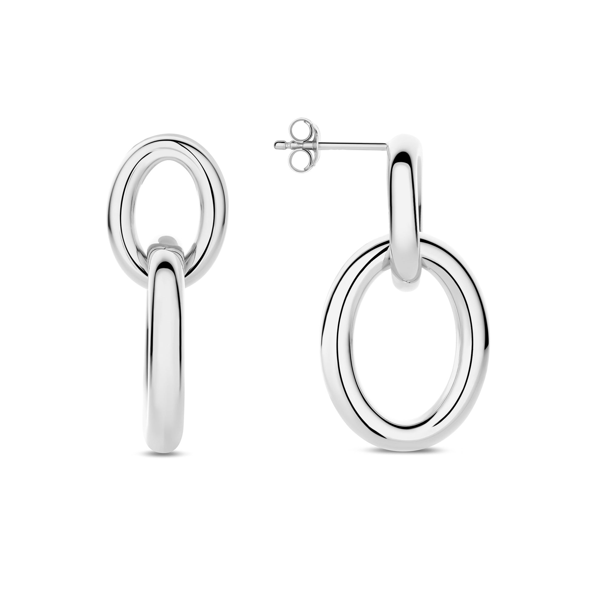 Bibbiena Poppi Adriane 925 sterling silver drop earrings - Parte di Me