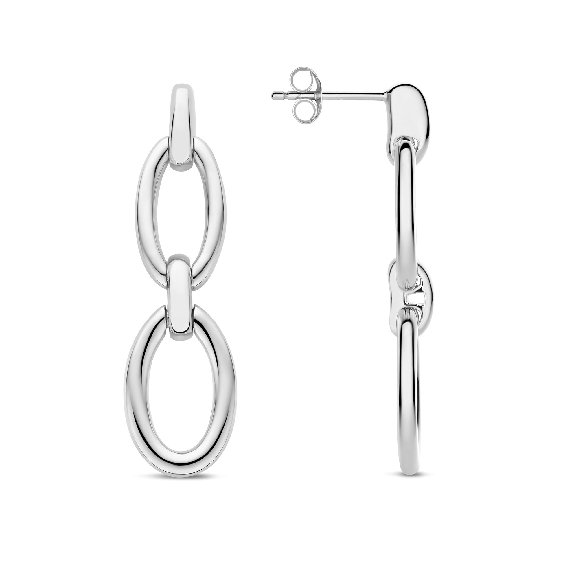 Bibbiena Poppi Clara 925 sterling silver drop earrings - Parte di Me