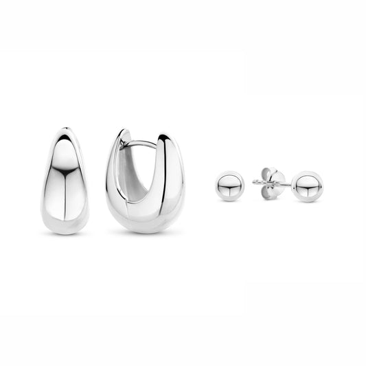 Sorprendimi 925 sterling silver earrings set