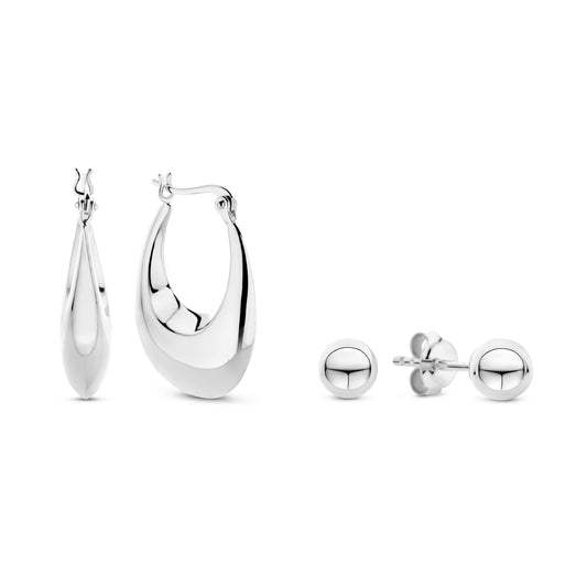 Sorprendimi 925 sterling silver earrings set - Parte di Me