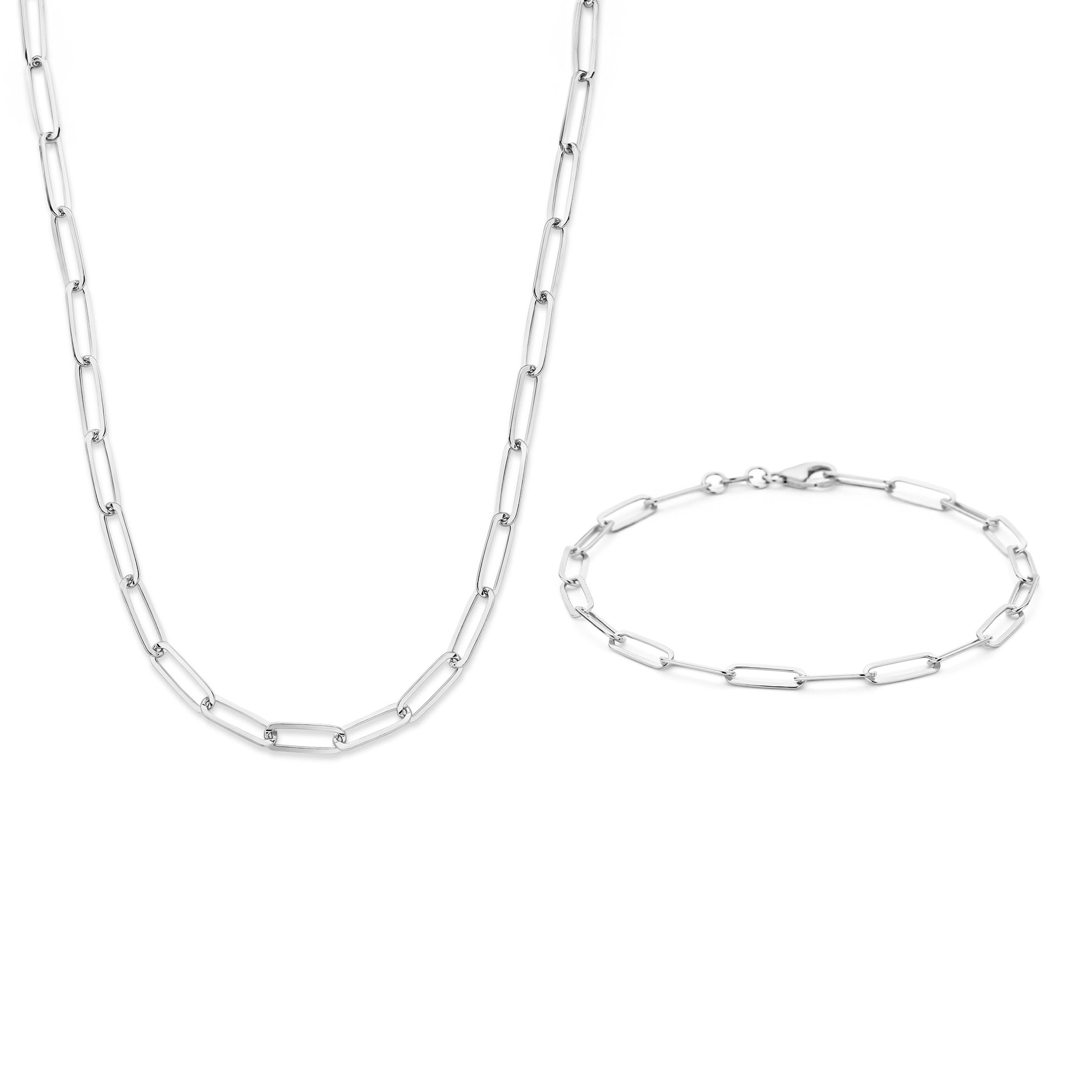 Sorprendimi 925 sterling silver necklace and bracelet giftset - Parte di Me